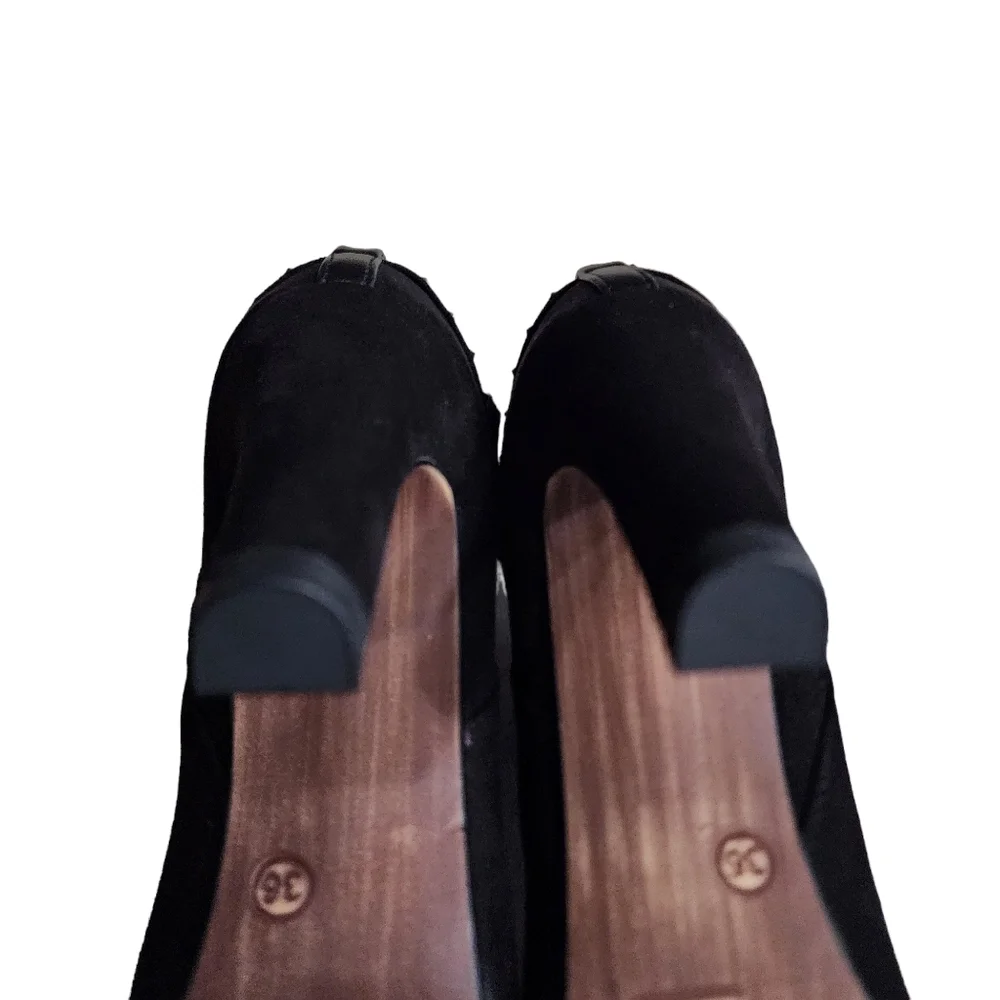 Women's Tamaris Ankle Booties Black Sz 5.5